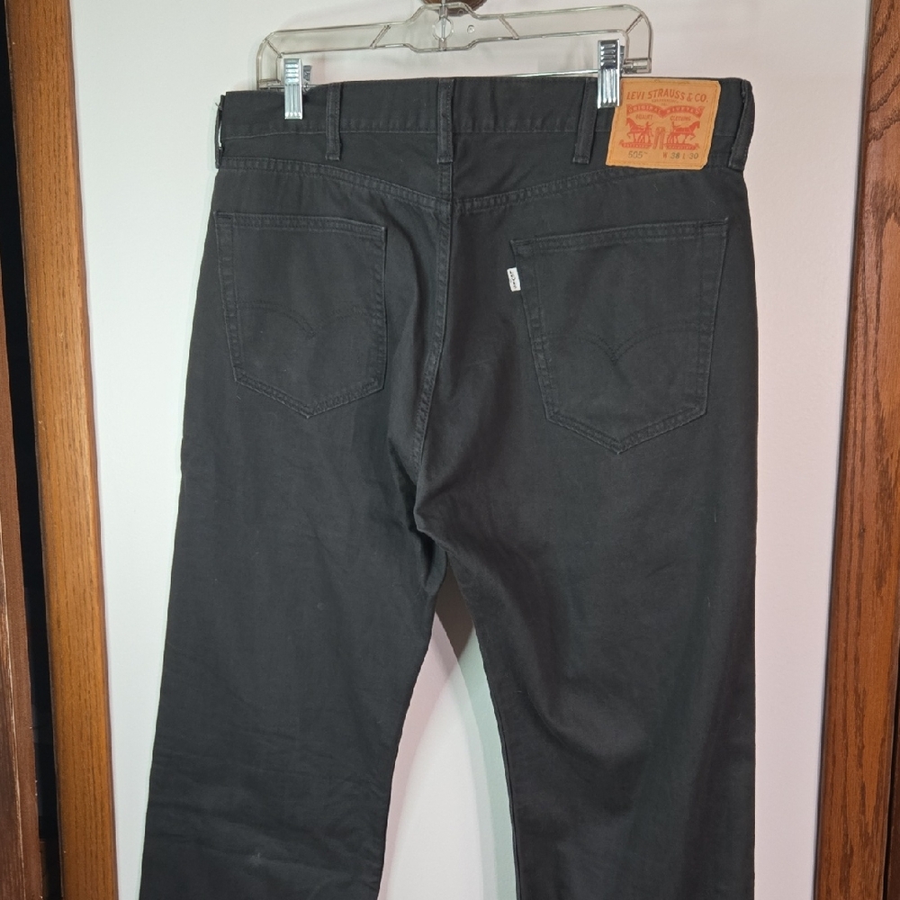 Levi's Men's Charcoal Straight Jeans